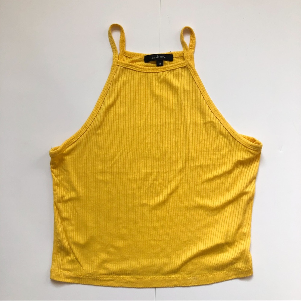 Yellow Crop Top